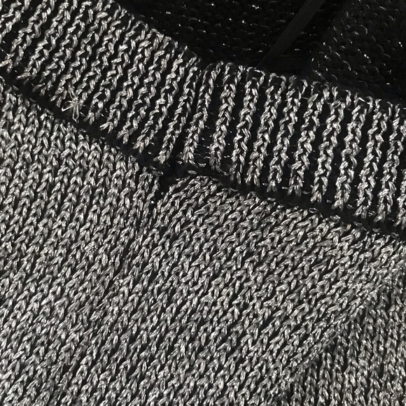 NWT RtA One Shoulder Metallic Sweater Size XS - Picture 11 of 12